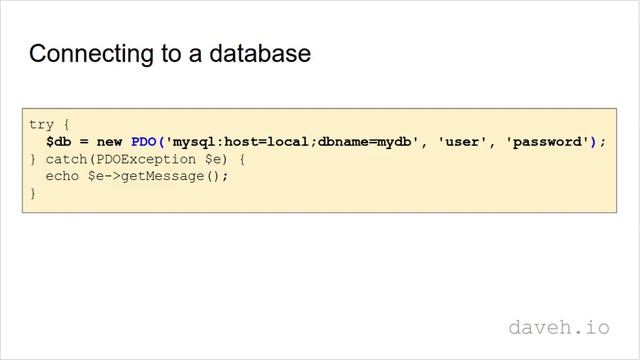 An introduction to PDO: why it makes working with databases in PHP easier смотреть онлайн
