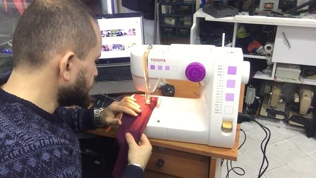 Toyota Fsl18 Dikiş Makinesi Kullanım