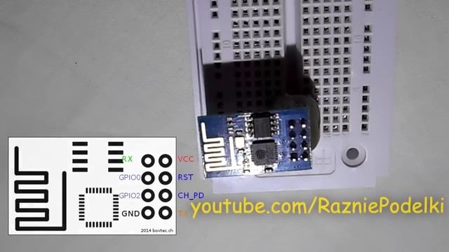 ESP8266 ESP01 обзор возможностей