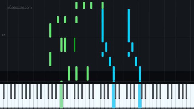 Les Champs-Élysées [Piano Tutorial] смотреть онлайн