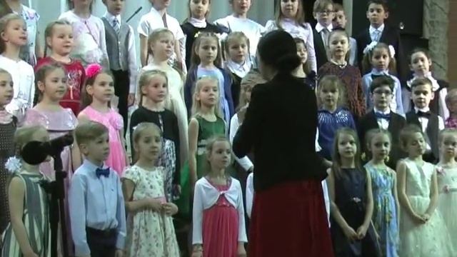 Хоровая школа "Подлипки" Песня "Карандаш". Концерт 07.03.2017 смотреть онлайн