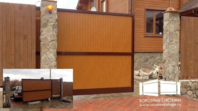 Откатные ворота Калуга смотреть онлайн