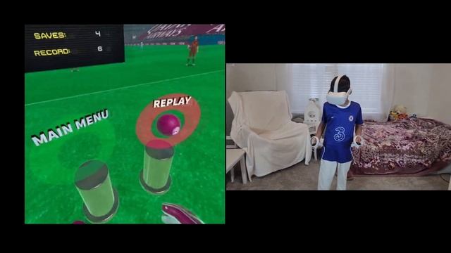 Soccer VR | Final Soccer | Oculus Quest 2 Game | Goal Keeper | Messi | Ronaldo смотреть онлайн