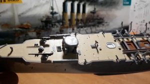 Сборка модели - крейсер ВАРЯГ (ZVEZDA)