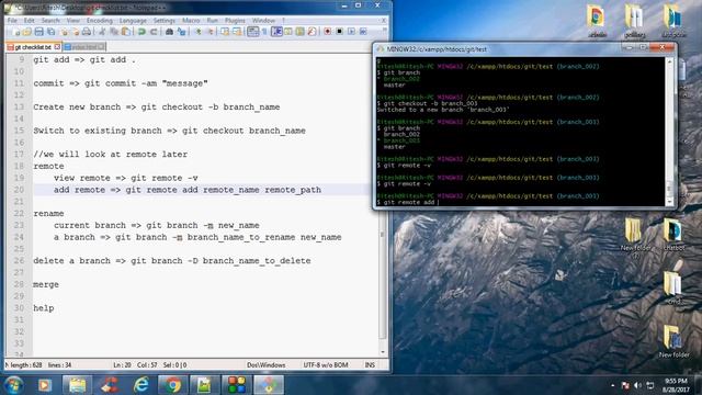 Getting Started with Git: Frequently Used Git Commands смотреть онлайн