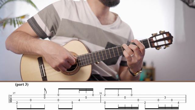 Nothing Else Matters - Metallica | Ukulele Fingerstyle TUTORIAL смотреть онлайн
