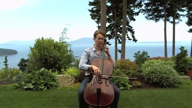Montagnana Cello Sarabande in Bellingham (Suite no. 3): Joshua Roman, Everyday Bach смотреть онлайн