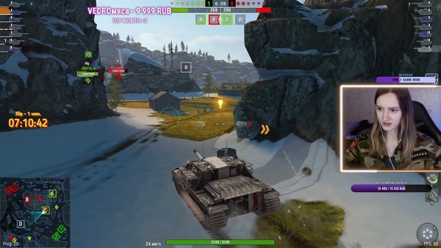 1 часть. СТРИМ НА ПРОДЛЕНИЕ ? )) Tanks Blitz смотреть онлайн
