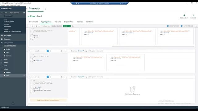 ELOA FORMATION | MongoDB Compass Tutoriel sur l'agregation | Rejoignez ELOA FORMATION ! ;) смотреть онлайн
