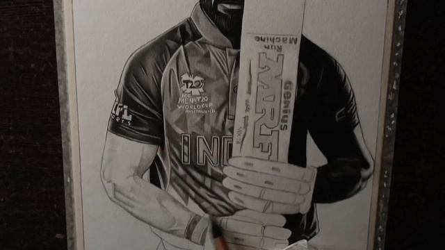 Virat Kohli realistic sketch?? смотреть онлайн
