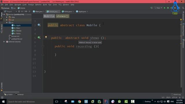 Java Object Oriented Programming 76 - Abstract with Static and Constructor смотреть онлайн