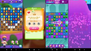 Candy Crush Friends Vs Candy Crush Jelly Vs Candy Crush Saga Vs Candy Crush Soda - Endless Game Pla