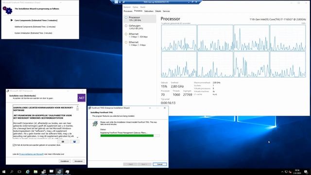 Installing Forefront TMG 2010 on Windows Server 2016 after configuring server roles and features. смотреть онлайн