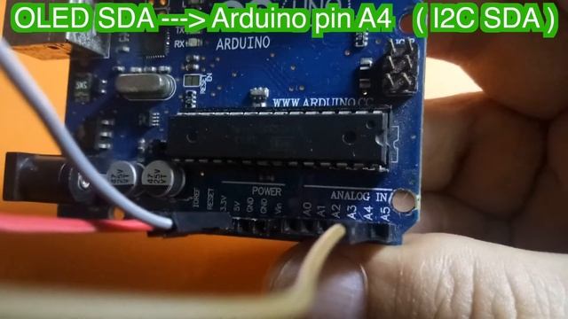 OLED display 0.96 inch 128x64 i2c with Arduino Tutorial смотреть онлайн
