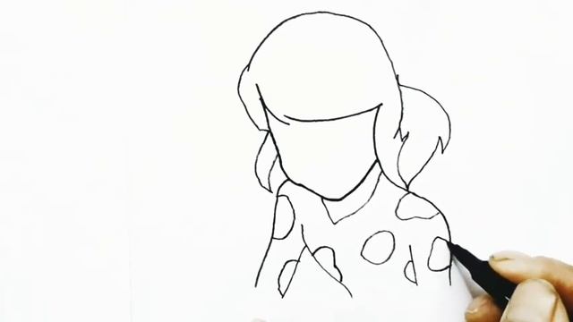 Rasm Chizish|Mutfilim Qaxramonlari Rasmini Chizish Drawing Ladybug| рисовать леди баг |Сурет салу