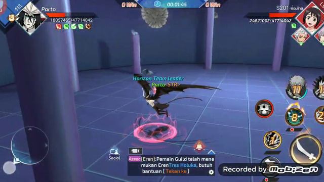 Bleach Mobile 3d one of a great tactics in Peak Duel смотреть онлайн