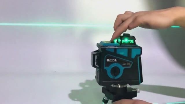 Aliexpress HILDA Laser Level 12 Lines 3D Level Self Leveling 360 Horizontal And Vertical Cross Supe смотреть онлайн