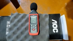 Замеры акустики на уровень шума (dB)