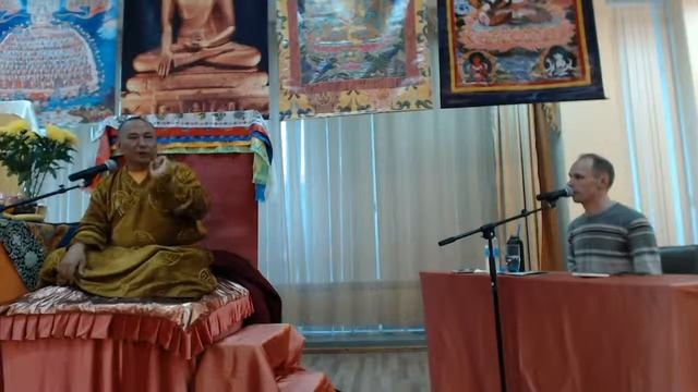 Трансляция лекции Досточтимого Геше Джампа Тинлея Санкт Петербург 12 05 2018 2 смотреть онлайн