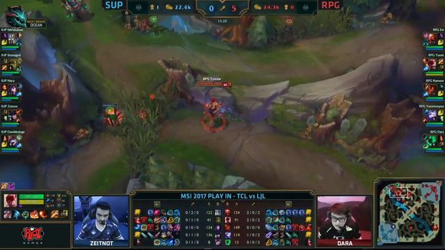 SuperMassive VS Rampage - MSI 2017 Play In. День 1: Игра 2 смотреть онлайн