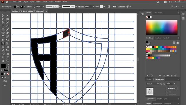 ASC Grid Logo Design Adobe Illustrator cc Tutorial Bangla 2023 смотреть онлайн