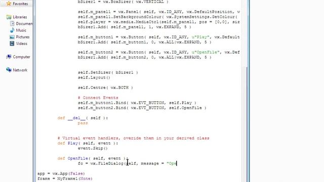 Simple Media Player in Python with source code смотреть онлайн