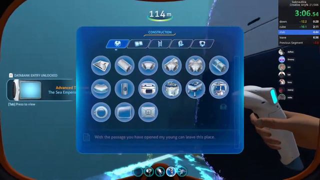 subnautica creative any% 6:13 RTA смотреть онлайн