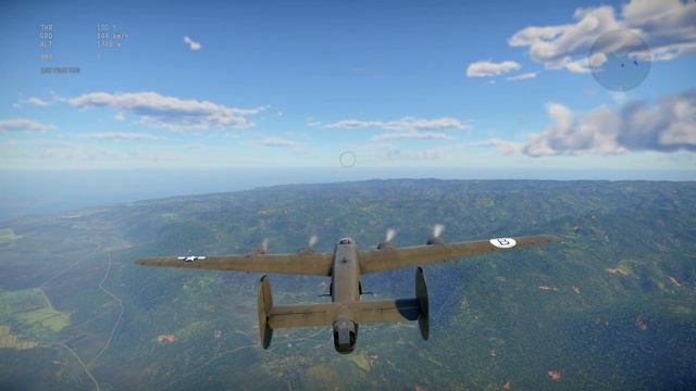 War Thunder----B-24D LIBERATOR BOMBING GROUP GET JUMPED BY KI-61s!!!! смотреть онлайн