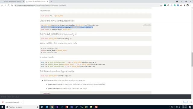 Hive 3.1.2 Installation смотреть онлайн
