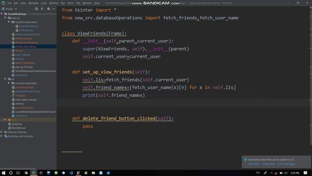 Social Media App with Tkinter in Python (Tamil) | Part-10 Creating the View friends page смотреть онлайн