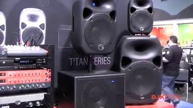Wharfedale Pro Delta and Titan Speakers S2500 Power Amps @ Namm 2012 DJkit.tv смотреть онлайн