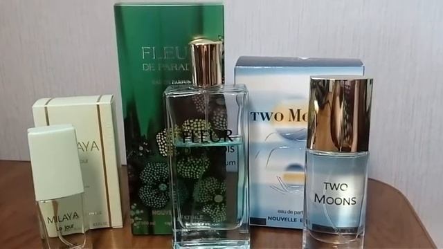 Новая Заря. Любимые лёгкие ароматы для первой половины дня.