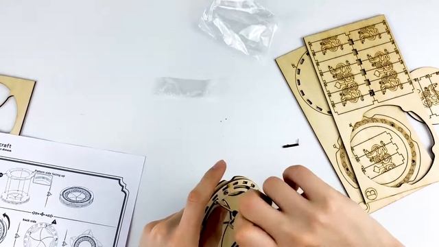 How To Make A Iris Box - DIY 3D Wooden Puzzle - Mechanical Model
