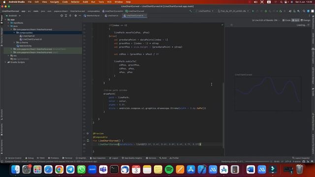 ?✨Curved Line Charts: Crea elegantes gráficos de líneas curvadas - Jetpack Compose смотреть онлайн
