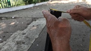 Необычная картофелекопалка к мотоблоку.