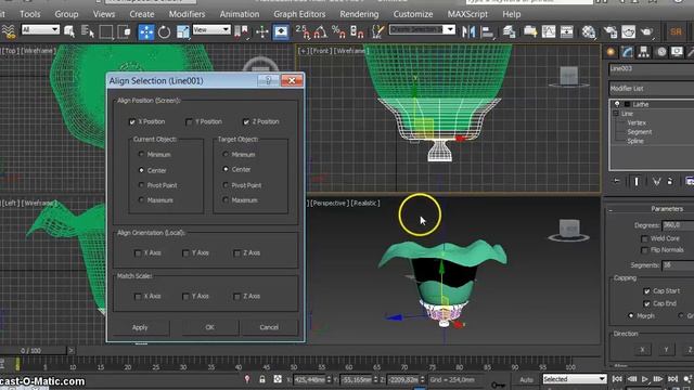 Surface моделирование 3дмакс (Люстра часть 2)
