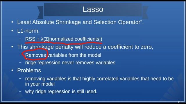 Overview of Lasso Regression смотреть онлайн