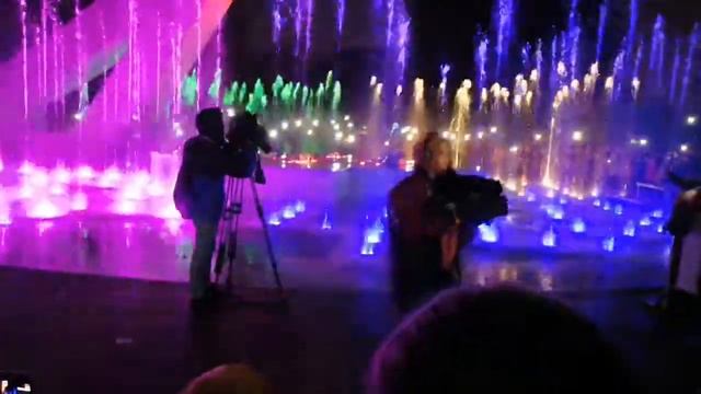 День города в Южно-Сахалинск. Открытие фонтана! смотреть онлайн