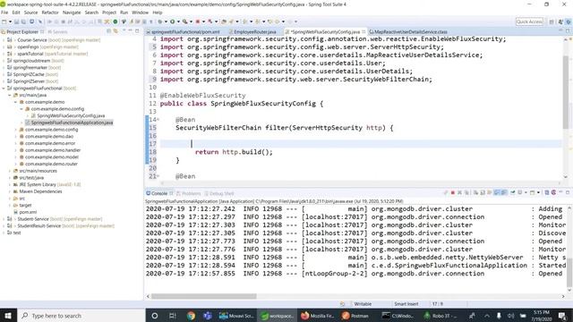 Spring Web Flux Security смотреть онлайн