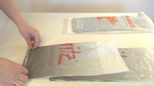 Компактно и быстро сложить пакеты!!!!!Лайфхак/Life hacks