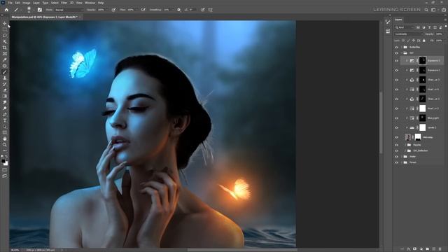 Mermaid Photoshop Manipulation | Speed ART | Tutorial смотреть онлайн