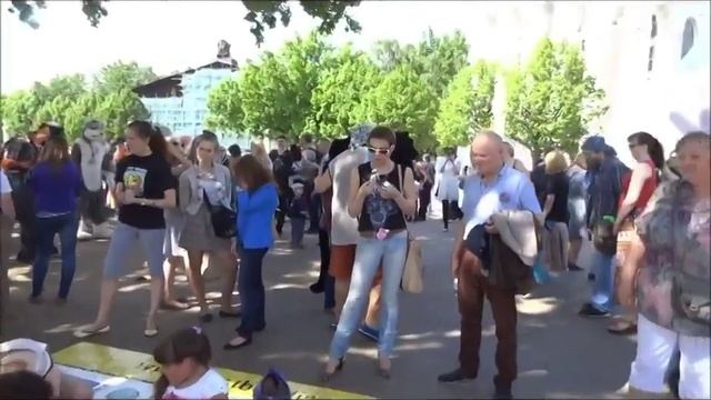 ДРИМФЛЕШ, Москва, ВДНХ, 19.05.2014 г. Парад мыльных пузырей. смотреть онлайн