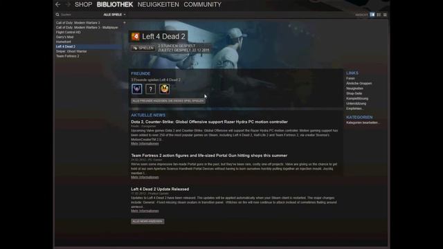 Verkaufe Steam Acc (MW3,Homefront,Left 4 Dead 2,Garry´s Mod) [HD] смотреть онлайн