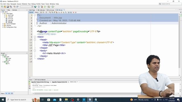 JSP-11: JSP Directives(page,include & taglib Directives) | Advanced Java Tutorial смотреть онлайн