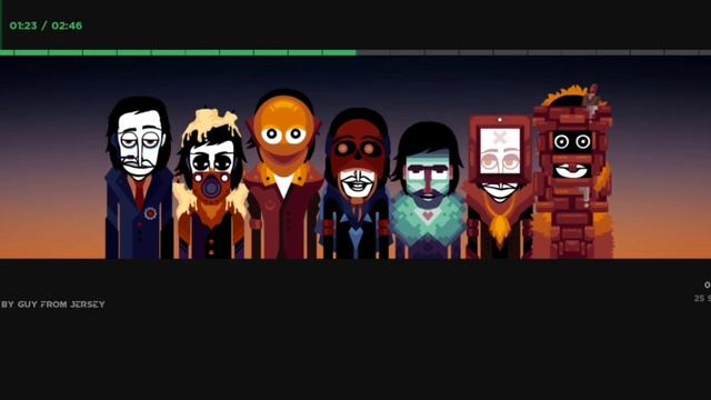 Incredibox - Augury Mod : CYAN смотреть онлайн