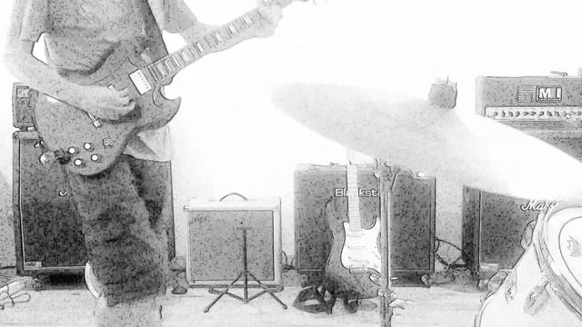 Zeppelin Black Dog solo Gibson SG смотреть онлайн