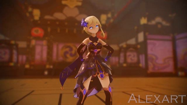 MMD Genshin Impact Princess of the Abyss - 미쳐(Crazy) +Model DL смотреть онлайн