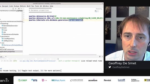 Geoffrey De Smet — AI maintenance scheduling with OptaPlanner on Quarkus смотреть онлайн