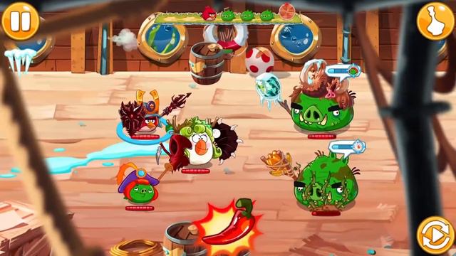 Angry Birds Epic RPG - Rovio Entertainment Ltd CAVE 4 CURE CAVERN 8 смотреть онлайн